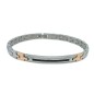 ZANCAN BRACCIALE in Acciaio con Spinelli – Hiteck – EHB198