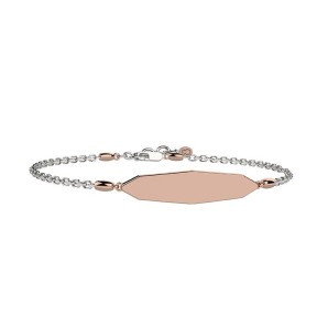 NANAN Bracciale "Daddy Love" incidibile in Argento 925 - PNAN0001