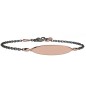 NANAN Bracciale "Daddy Love" incidibile in Argento 925 - PNAN0005