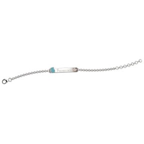 NANAN Bracciale Targhetta Bimbo Arg 925 - NAN0159