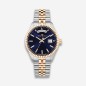 Orologio CARIBE 39MM 3H BLUE DIAL BR RG/SS