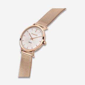 OROLOGIO TRUSSARDI T-MOTIF - cassa in acciaio oro rosa