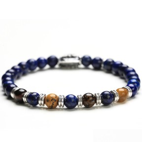 Gerba Bracciale Da Uomo Stone Blue Sky Light