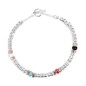 Gerba Bracciale Silver Ceramic brn 04 Multicolor