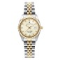 Jacques du Manoir Inspiration 31 MM Swiss Made (argento e oro) Orologio da donna - JWL01201