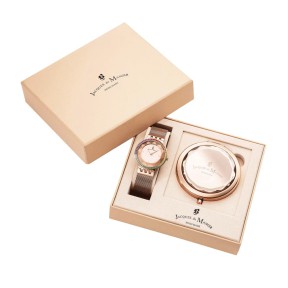 Orologio da donna Jacques Du Manoir Fiona Analogico Rose Swiss Made - JWS00505