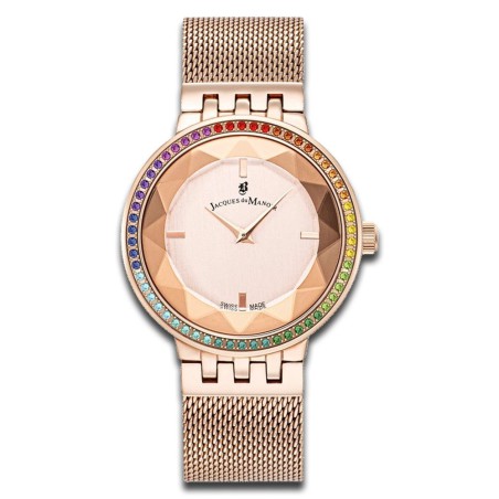 Orologio da donna Jacques Du Manoir Fiona Analogico Rose Swiss Made - JWS00505