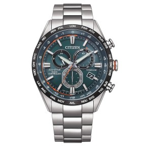 Citizen - Orologio multifunzione Uomo H660 Super Titanio - Collezione Radiocontrollato - CB5946-82X