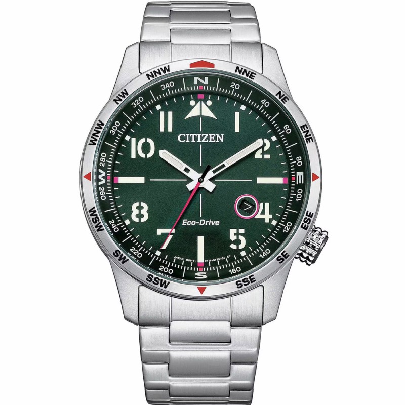 Citizen Orologio Aviator solo tempo uomo - BM7551-84X