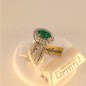 ANELLO GD CON SMERALDO E DIAMANTI - 883026