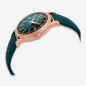 Orologio Henry London da donna Stratford Crystal Teal Blue HL34-SS-0206