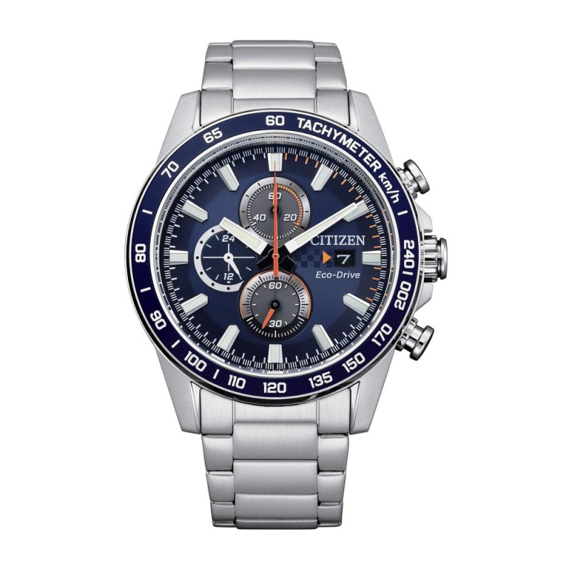 Citizen - Orologio Uomo Crono Racing Eco-Drive - CA0781-84L