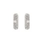 Bronzallure Orecchini a Lobo Pavé Quadrati - WSBZ02103.W