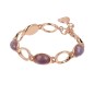 Bronzallure Bracciale a Maglie con Pietra Naturale Ovale - WSBZ02161.AML