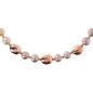 Bronzallure Collana Donna con Perle, Beads Golden Rosé - WSBZ01820.RQ