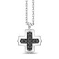 Collana Zancan in argento con pendente a croce greca - EXC439