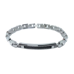 Bracciale Zancan in Acciaio con Spinelli – Hiteck – EHB208