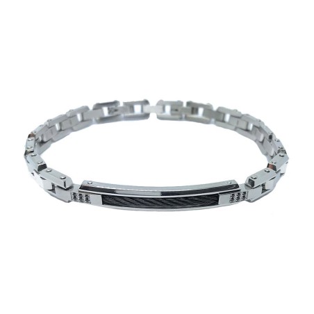 Bracciale Zancan in Acciaio con Spinelli – Hiteck – EHB208