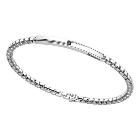 Zancan Bracciale In Argento Con Zircone Nero - EXB958