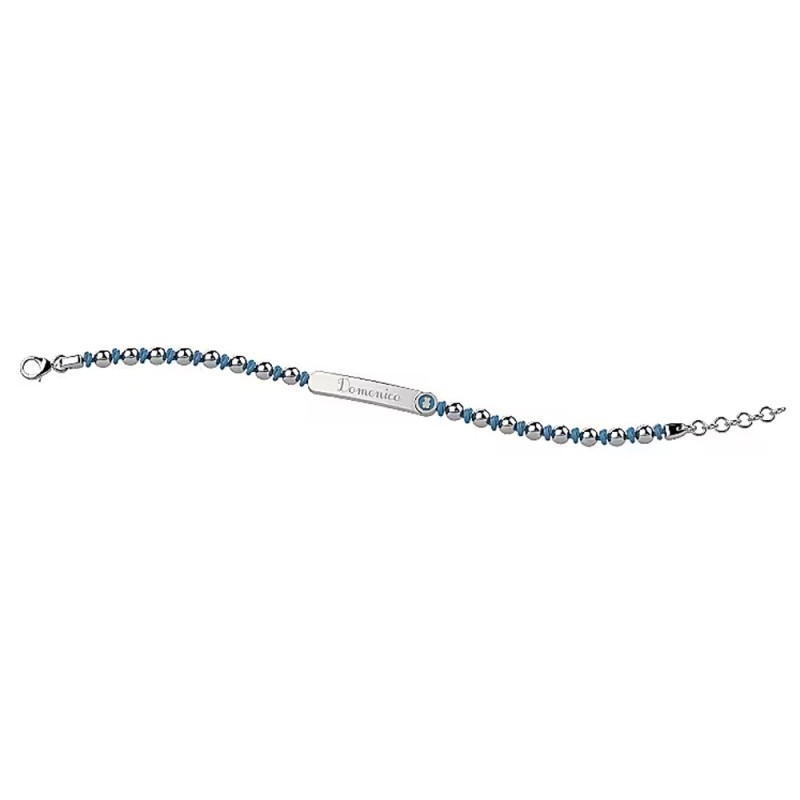 Nanan bracciale con targa bambino Argento 925 - NAN0114