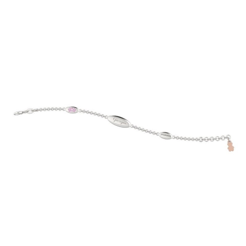 Nanan Bracciale Con Targhetta BimBo Arg 925 - NAN0066