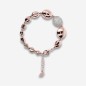 Bracciale Pepite Golden Rose e Dettaglio Luce