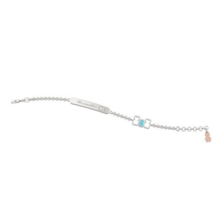 Nanan Bracciale con Targhetta Famiglia Arg 925 - NAN0069