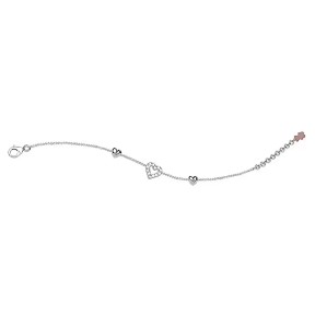 Nanan Bracciale Argento 925 con Cuore - NAN0294