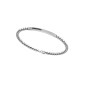 ZANCAN BRACCIALE IN ARGENTO CON SPINELLI NERI – INSIGNIA 925 – EXB955-BL