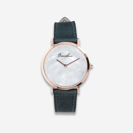 Bronzallure Orologio Donna Alba Medio in Madreperla Bianca